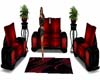 Awesome Red/Blk Sofa