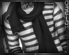 Striped Sweater & Scarf