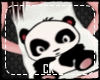 CK!Cute White Panda Tank