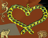 Chain Heart Jamaican