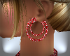 *S* Ruby Earrings