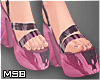 B | Sexy Pink Heels
