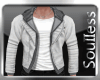 § Leather Jacket  White