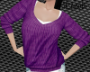 Purple Sweater*