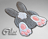 Gray Bunny Rugs