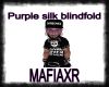 XR! PurpleSilk Blindfold