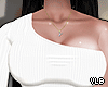 Y- Glory Top White Busty