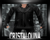 Black latex vest + pant