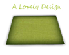 Green Rug rectangle