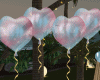 T Reveal Hearts Balloons