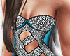 Aqua Diamond Dress