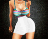 XXL White Skirt + Aztec