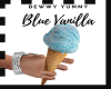 Blue Vanilla Cone