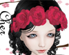 layerable rose crown red