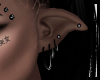 Damon/Elf ears piercings
