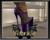 Purple Oriental Heels