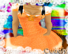 ~C~ Orange kiddie Dress