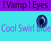 ! Vamp ! Cool Swirl blue