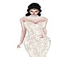 CM*Fishtail gown white