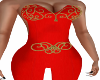 Kindra Bodysuit-Red