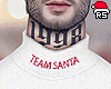White Santa Turtleneck