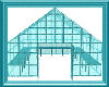 Greenhouse in Teal