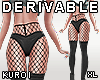 [K] goth thigh highs XL