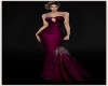 MAGENTA DIAMOND GOWN