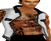 White Punk Vest {M}