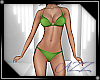 *A* Green Beach Bikini M