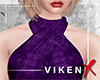 VELVET Dress | Purple
