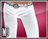 -M- Spring White Jeans