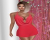 summer red romper