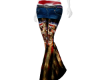 TNM USA Skull Flares RL