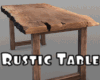 *Rustic Table