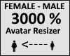 Avatar scaler 3000%