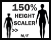 150% Avatar Height Scale