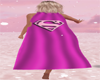 Super Girl Cape PINK
