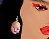 kewpie dollhead earrings