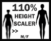 110% Avatar Height Scale