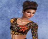 Fall Floral Lace Top