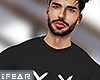 ♛ X X Black T-Shirt