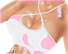 Busty | Pink Cow Top