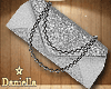 D| Purse Silver Bling