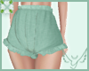 🌿Ruffle Shorts Minty
