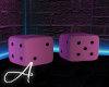A♥ 90s Dice Chairs
