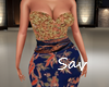 Fall Leaves Gown