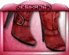 *Blossom|Boots|Red