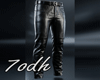 Sleek Leather Jeans