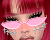 ❣ Cross Baddie Pink